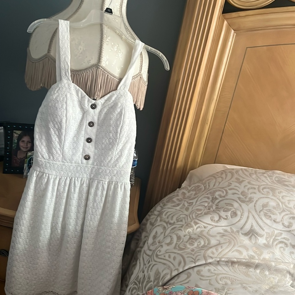Charlotte Russe white dress. Great for everyday or vacation.